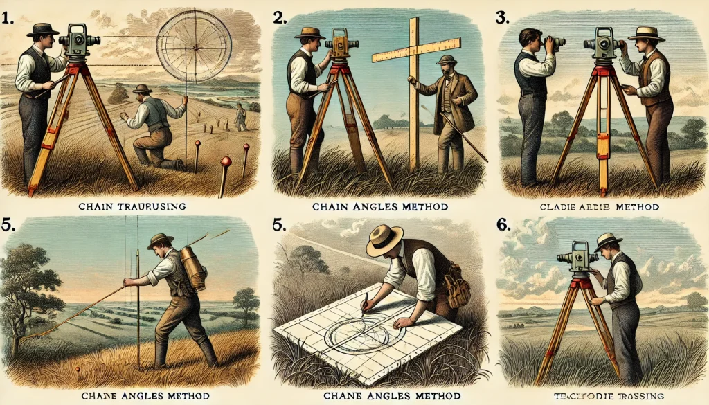 Traversing survey